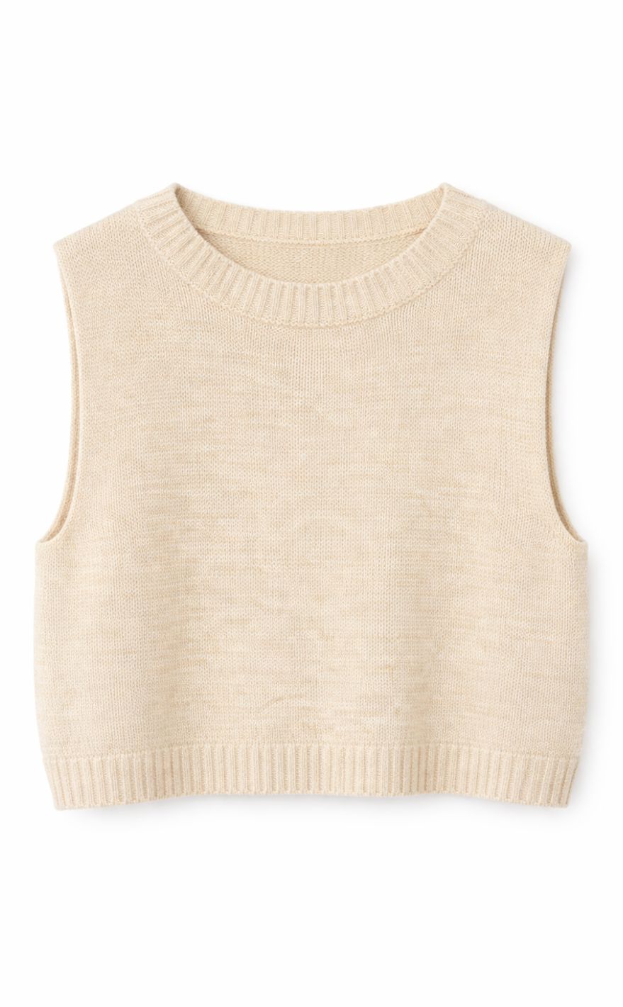 Marta Du Chateau Vest Ilse Beige