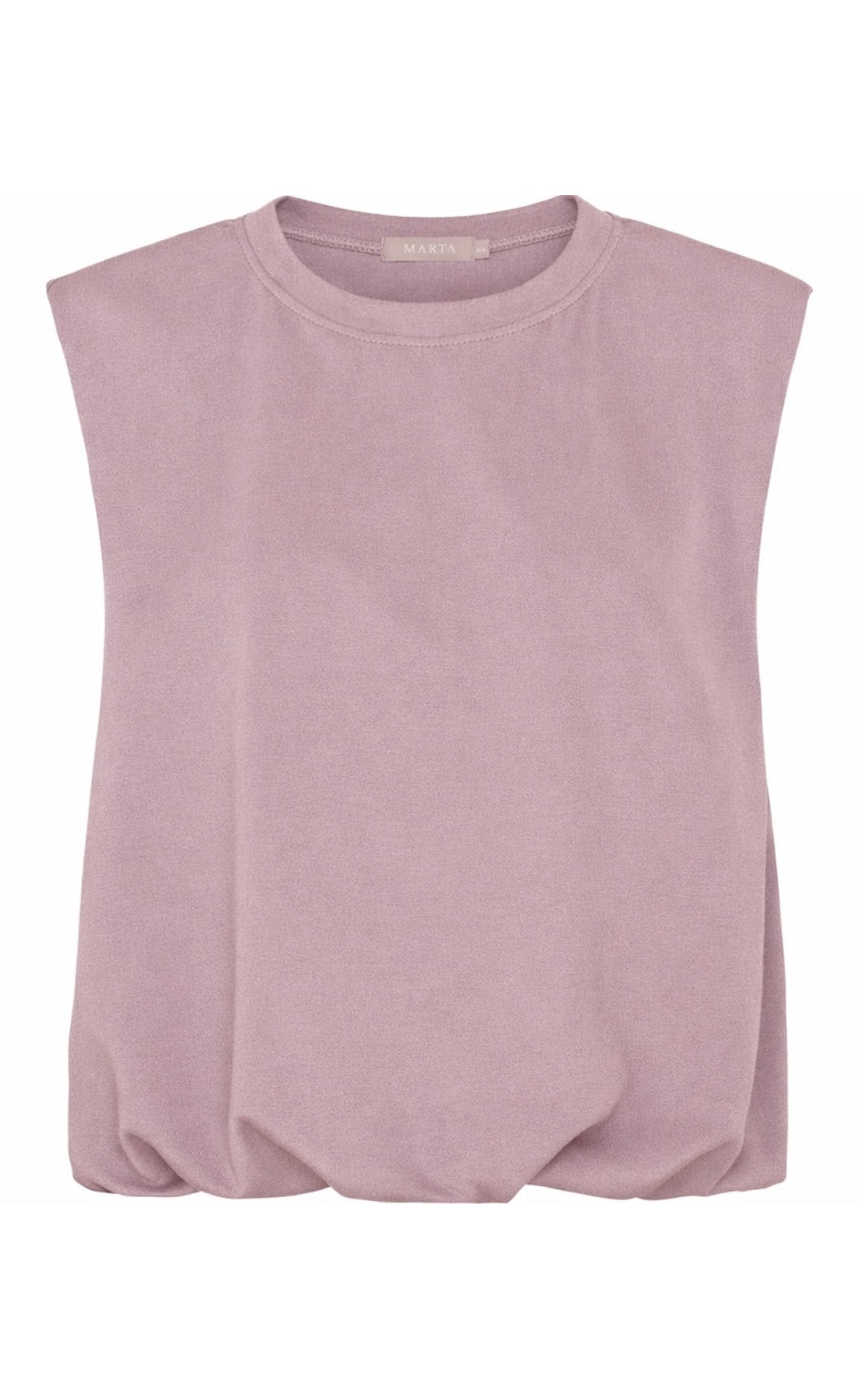 Marta Du Chateau Vest Orla Rosa Antique