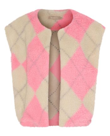 Marta Du Chateau Vest Pam Beige Rose
