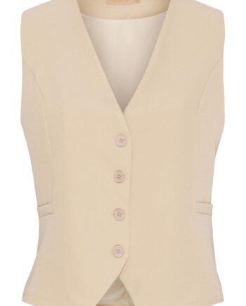 Marta Du Chateau Vest 81093 Vilde Beige
