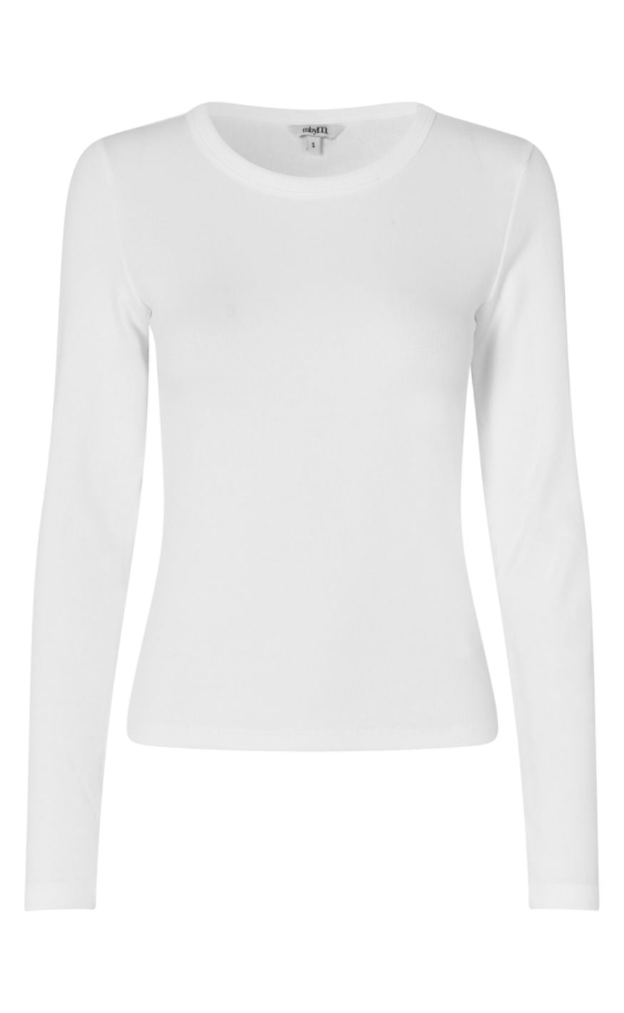 Mbym Bluse Otis Ls- White