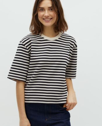 Mbym  -shirt Emrys-  Night Sky Sugar Stripe