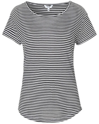 Mbym  -shirt Lucianna Black Sugar Stripe