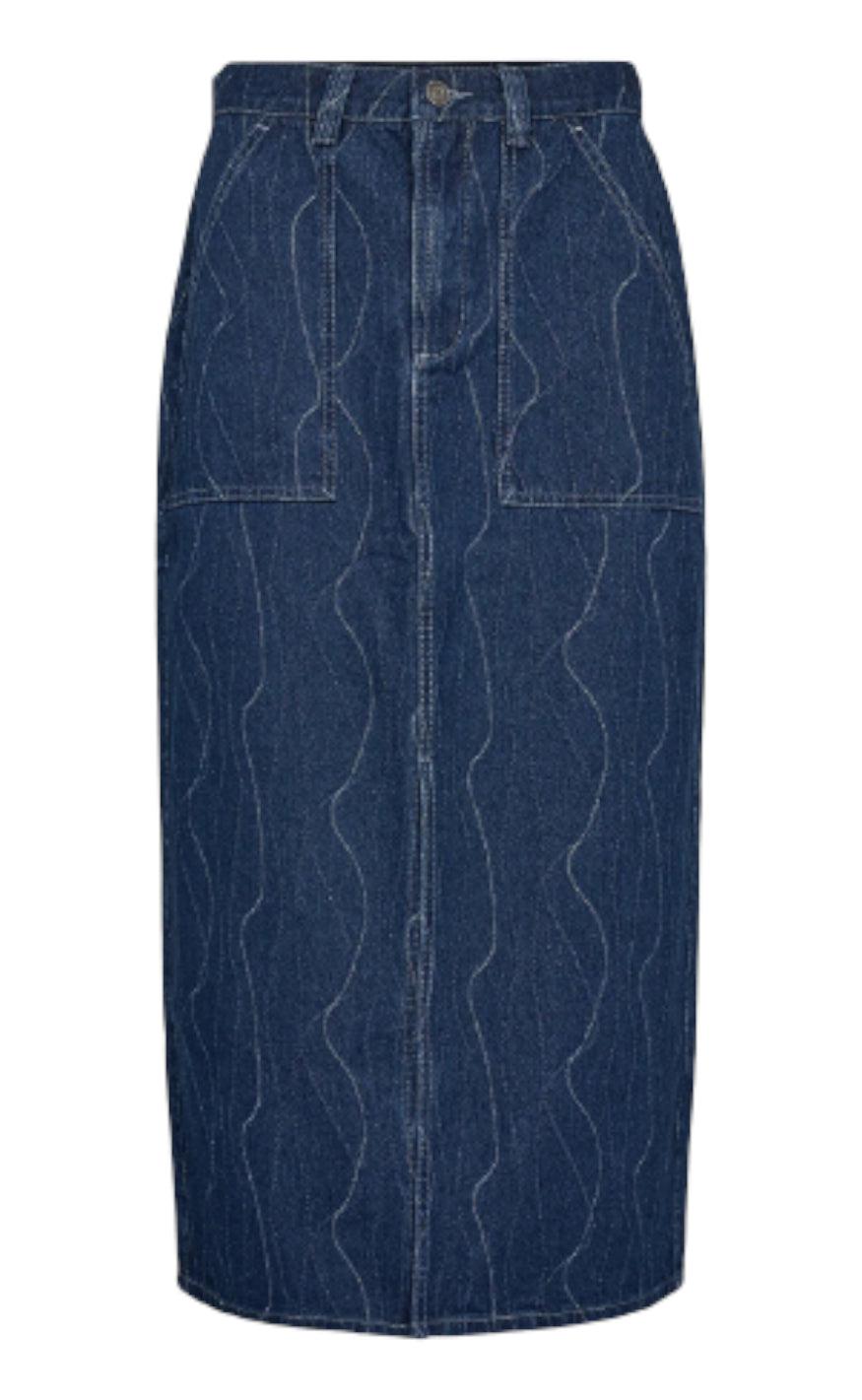 Moves Nederdel Claria Medium Blue