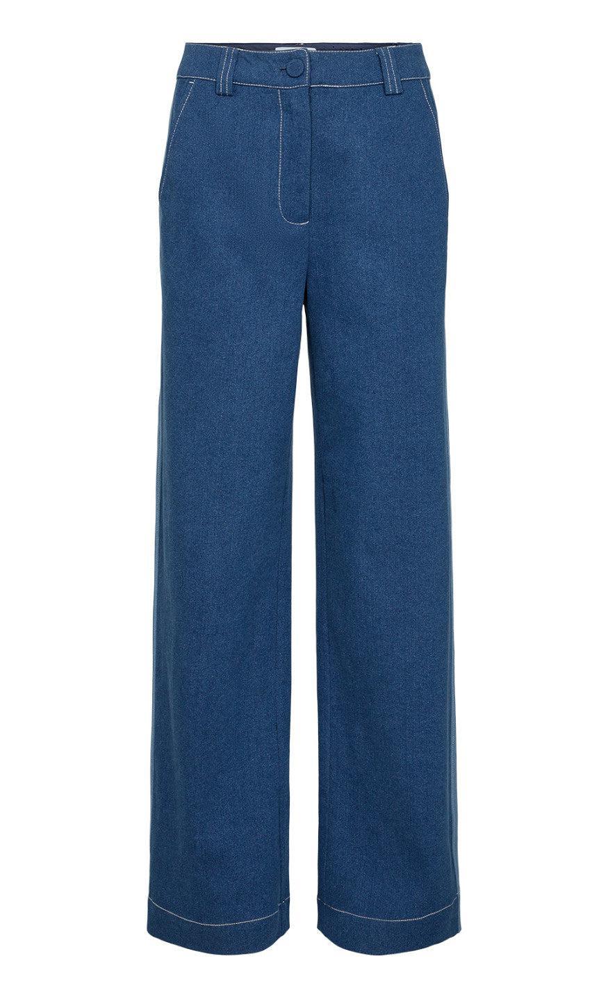 Nümph Bukser Isadora Dark Blue Denim