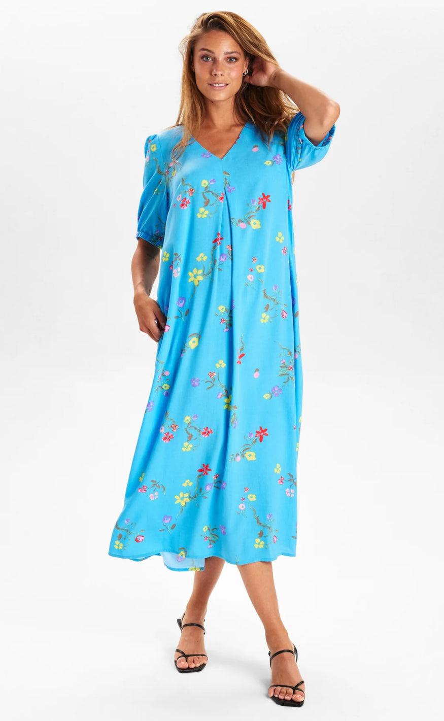 Nümph Kjole Payana Bonnie Blue
