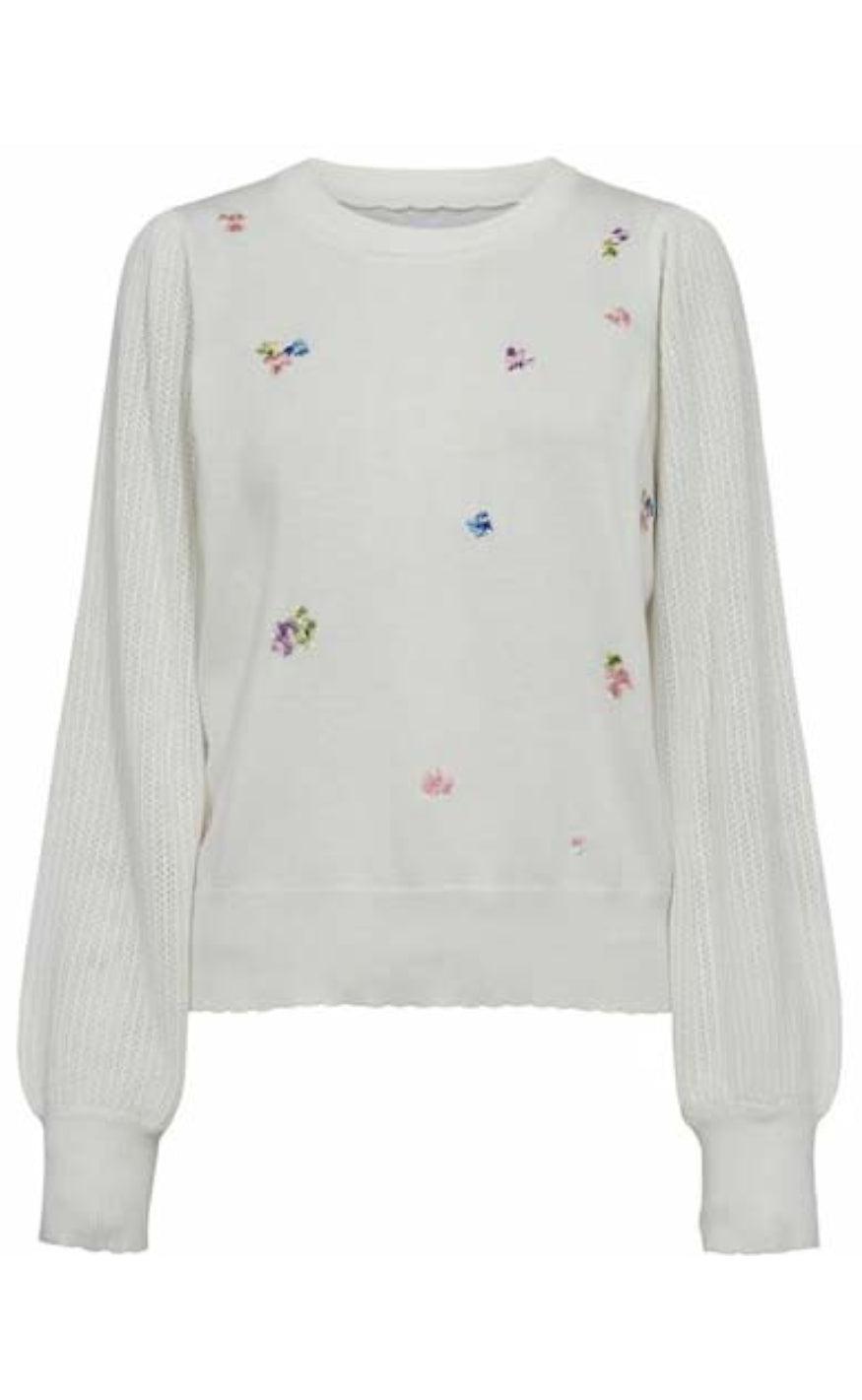 Nümph Pullover Milena Cloud Dancer