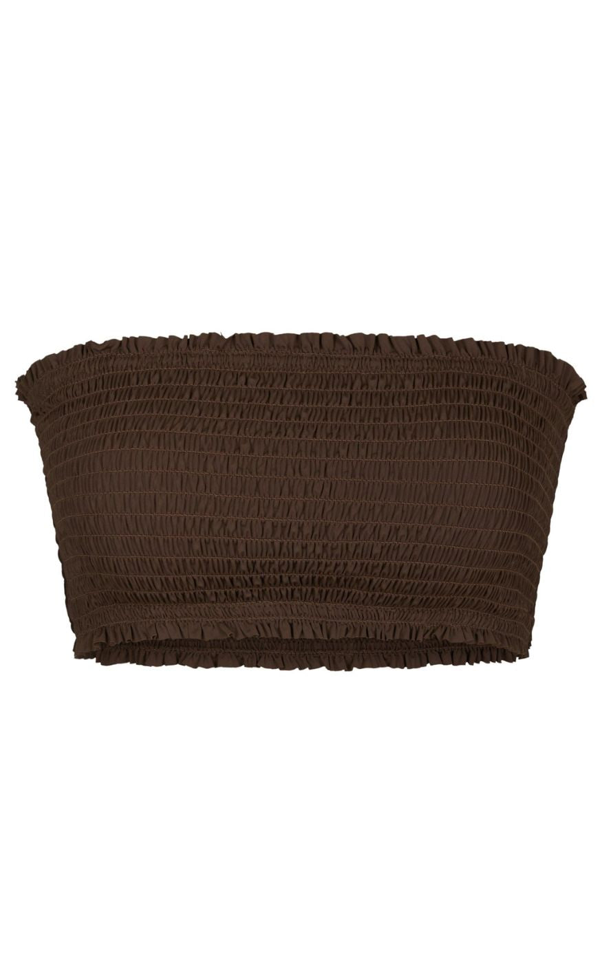 Neo Noir Bikini Overdel Skin Lobster Brown
