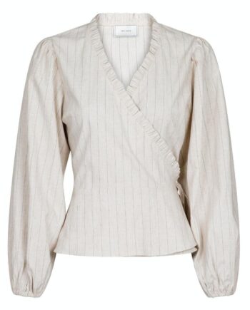 Neo Noir Bluse Bellia Summer Stripe Natural