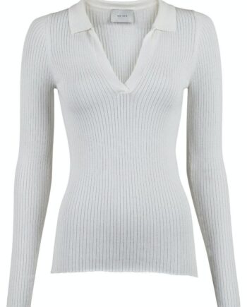 Neo Noir Bluse Mily Knit Off White