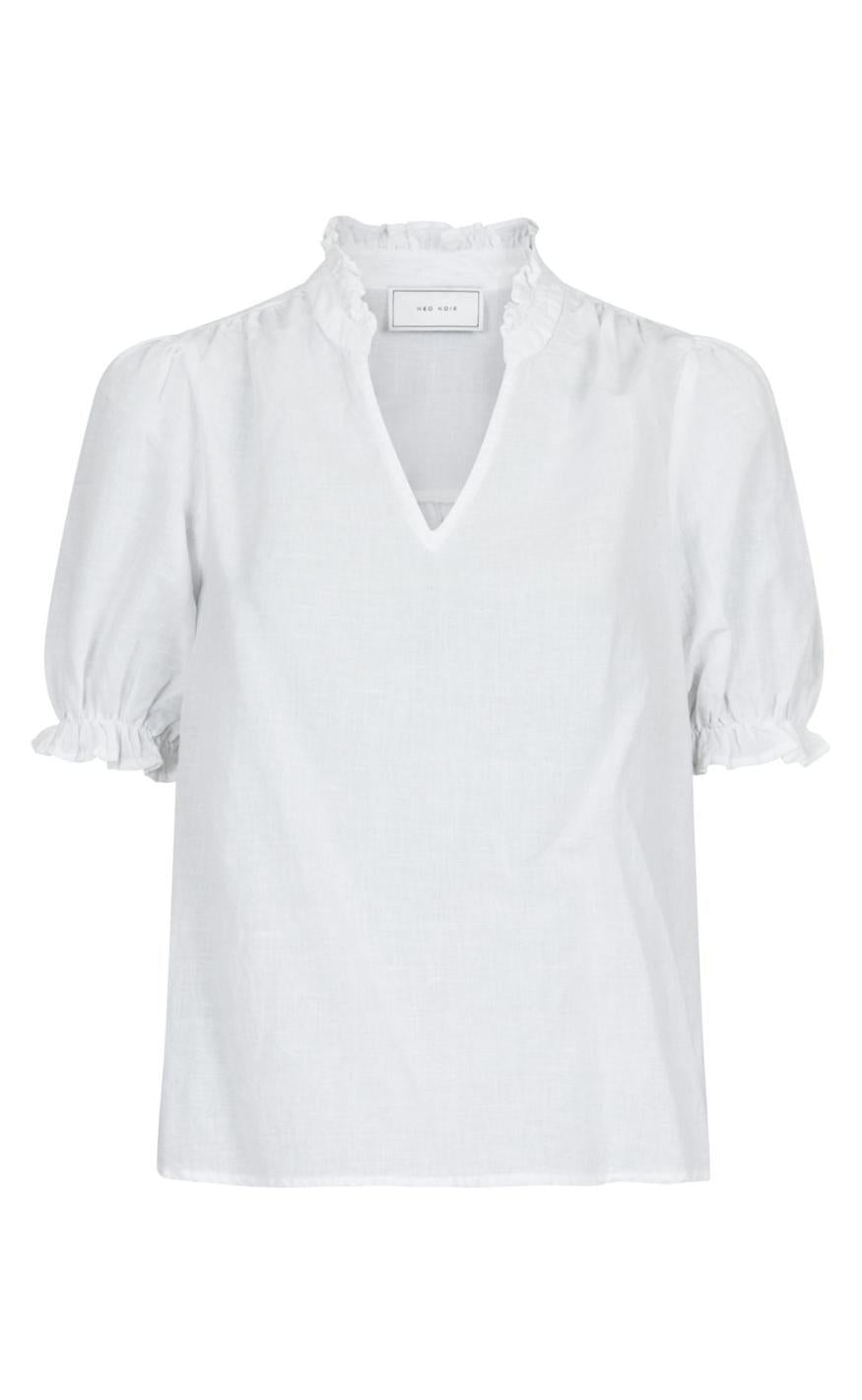 Neo Noir Bluse Odesa Linen White