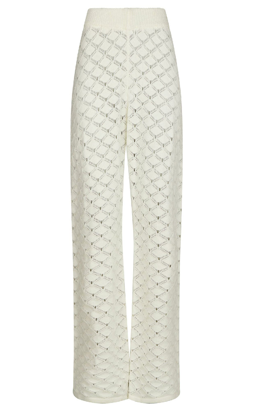 Neo Noir Bukser Rizzy Crochet Off White