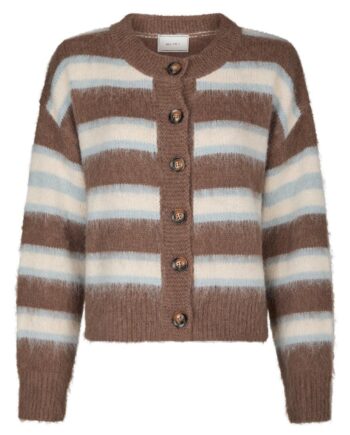 Neo Noir Cardigan Kunura Brown