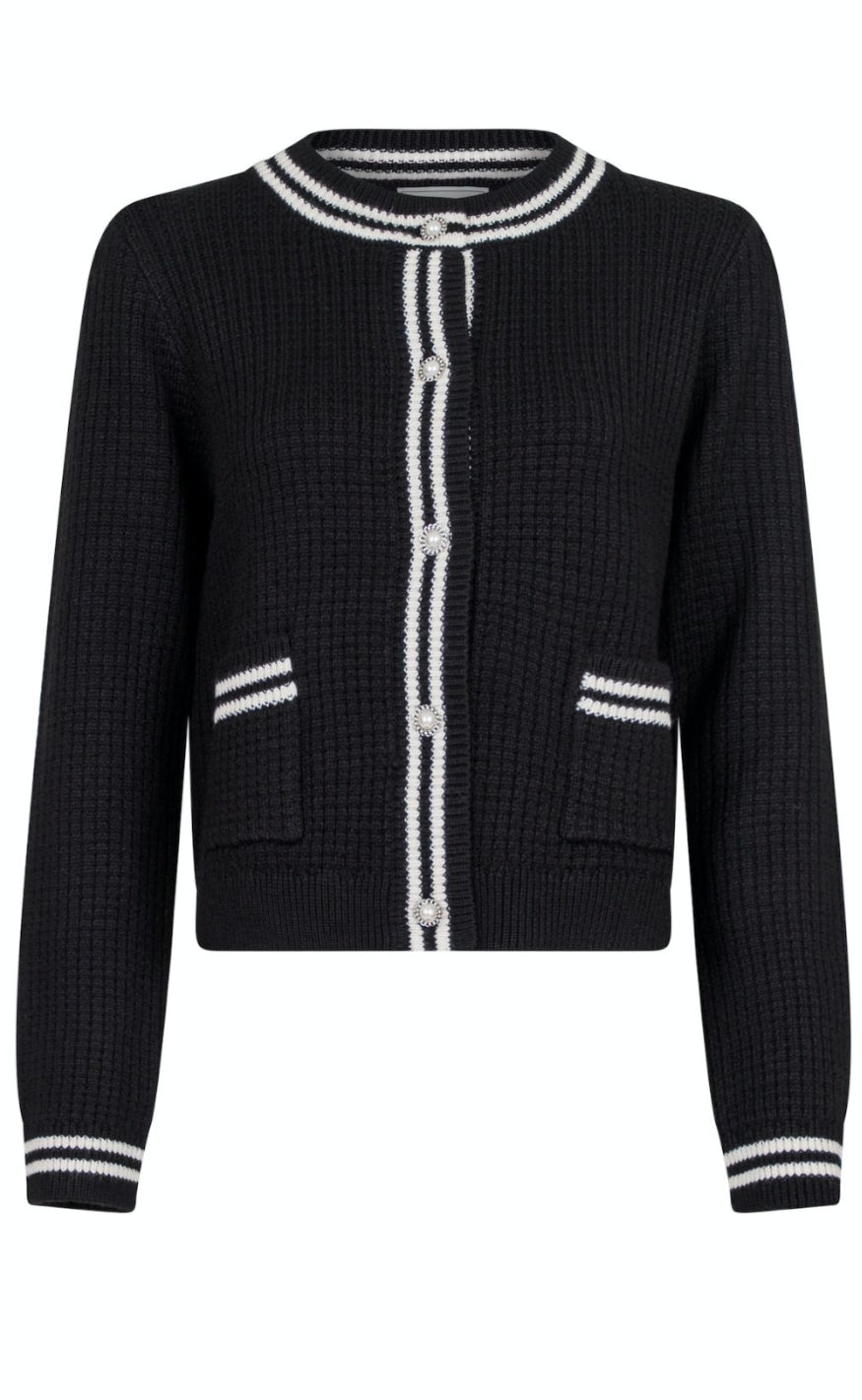 Neo Noir Cardigan Tilda Black