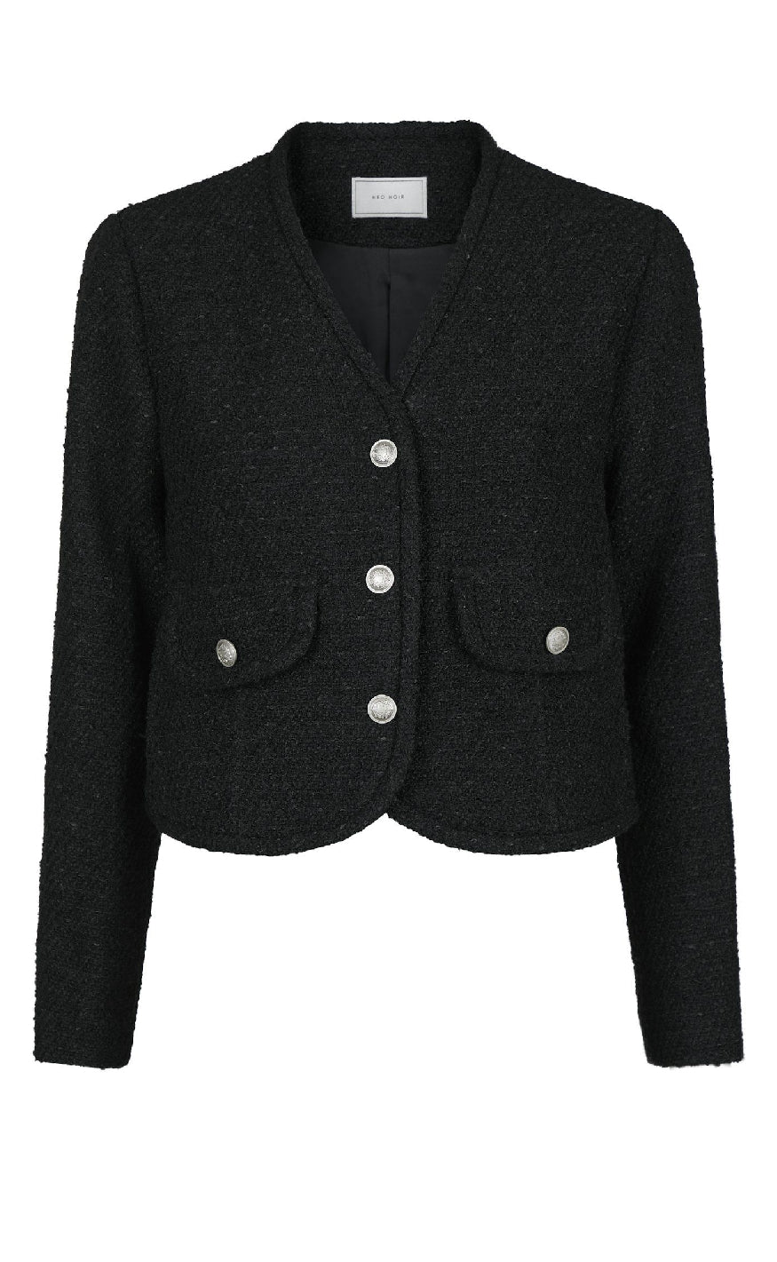 Neo Noir Jakke Manua Boucle Black