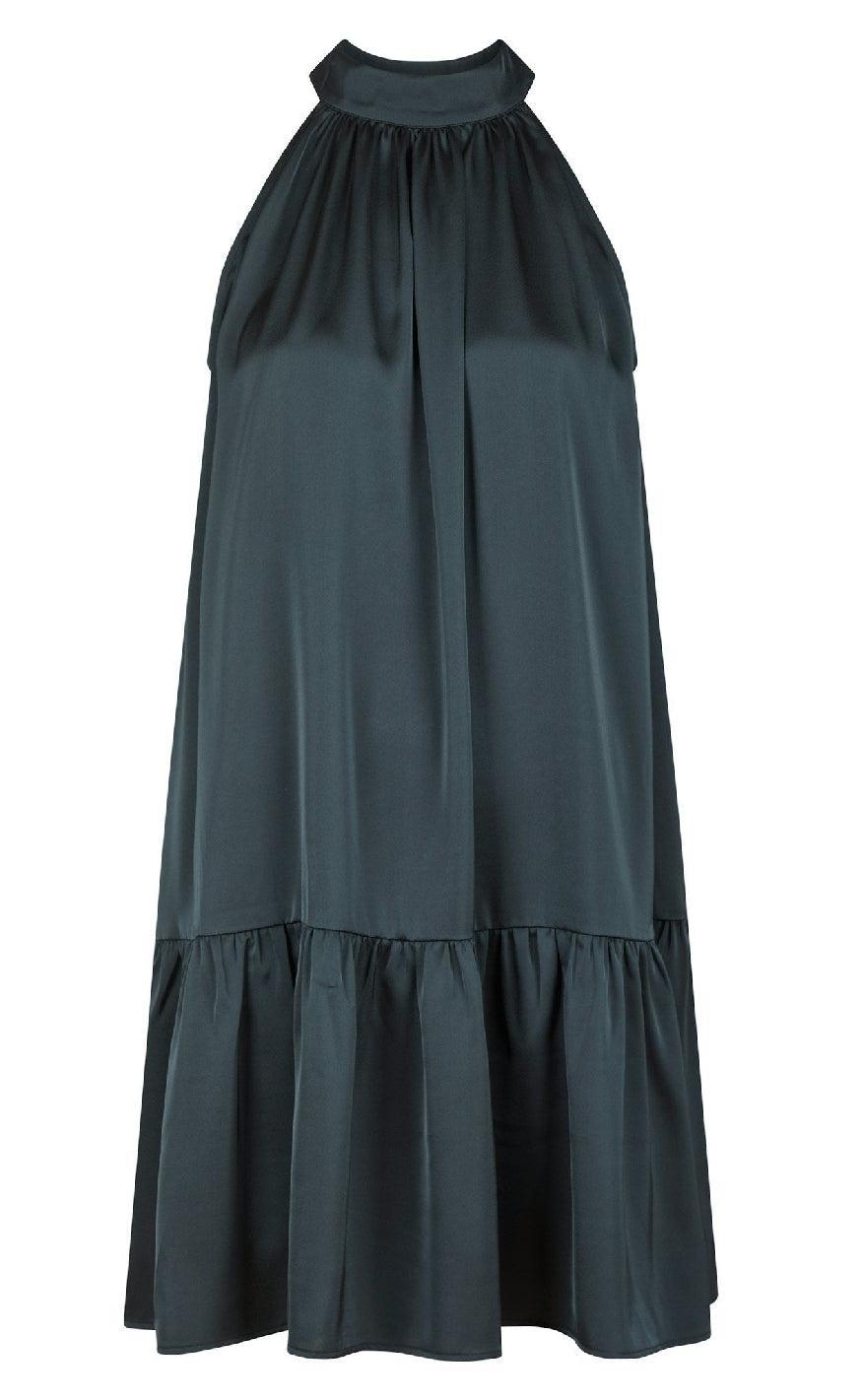 Neo Noir Kjole Aladia Drapy Dark Blue