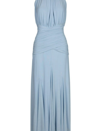 Neo Noir Kjole Lisseth Mesh Light Blue