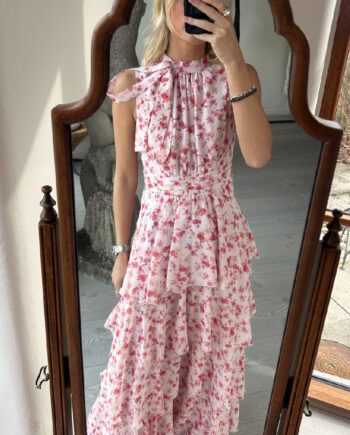 Neo Noir Kjole Marli Small Flower Rose