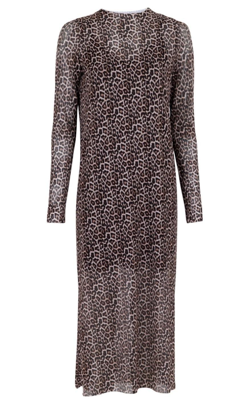 Neo Noir Kjole Vogue Leopard