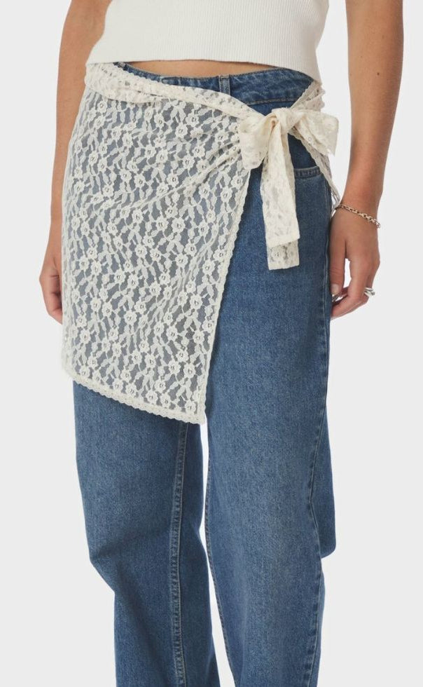 Neo Noir Nederdel Diffana Wrap Creme