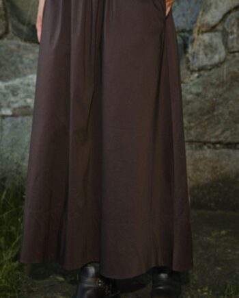 Neo Noir Nederdel Yara Poplin Chocolate Brown