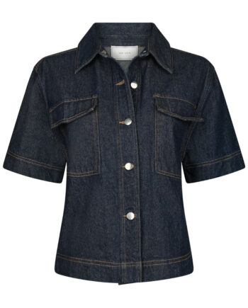 Neo Noir Skjorte Tiki Denim Dark Blue