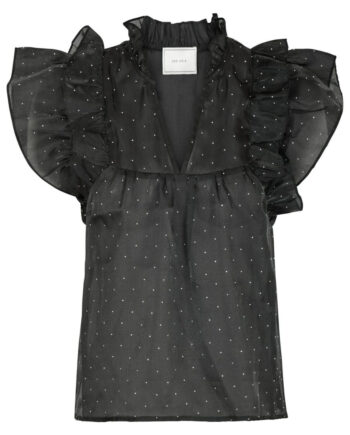 Neo Noir Top Jayla Bedazzled Black