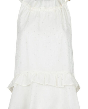 Neo Noir Top Margy Bedazzled Creme