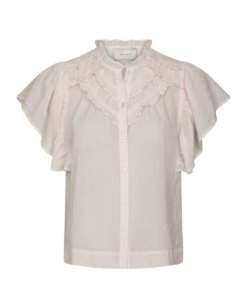 Neo Noir Top Vinsa   Voile Light Pink