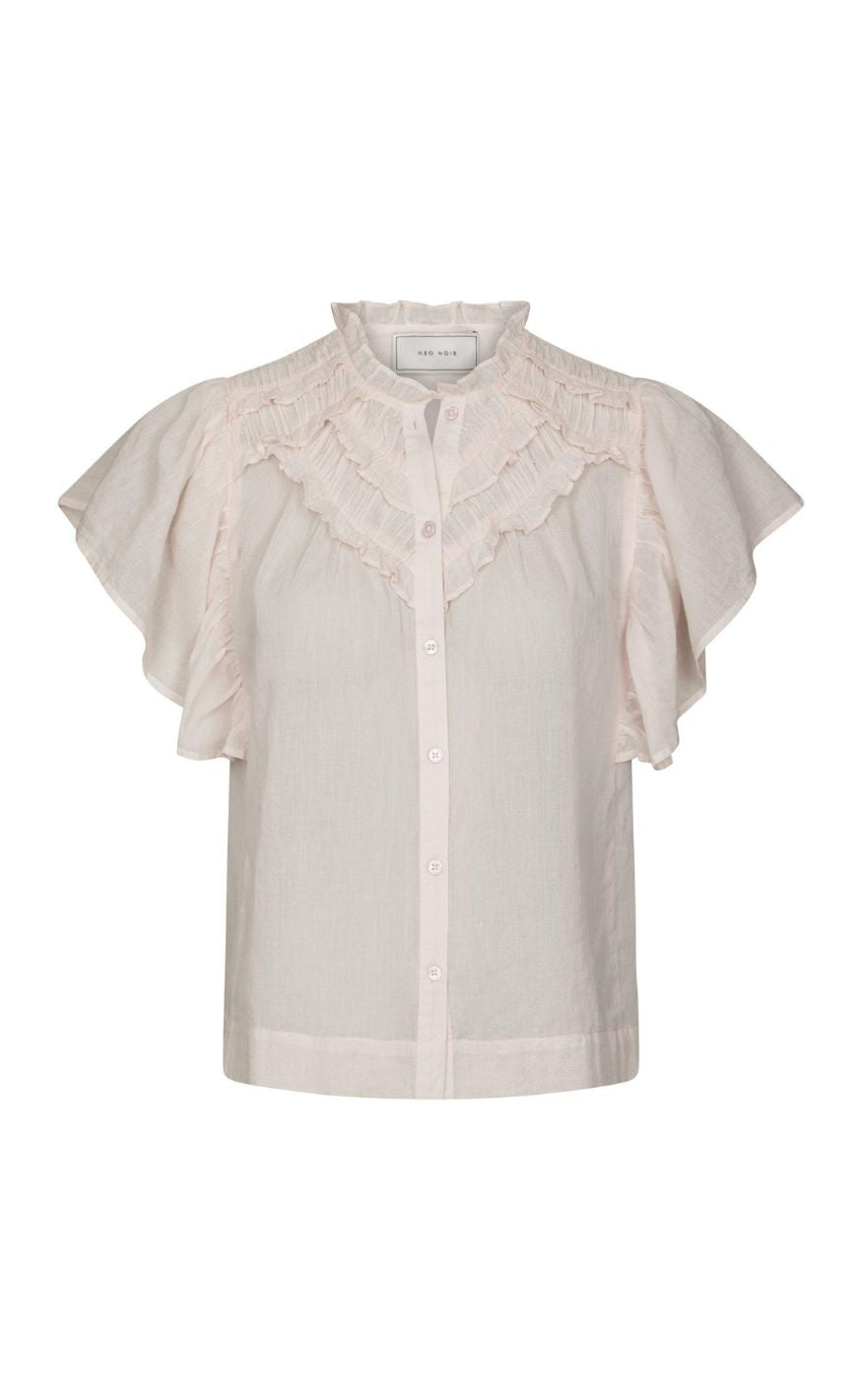 Neo Noir Top Vinsa Voile Light Pink