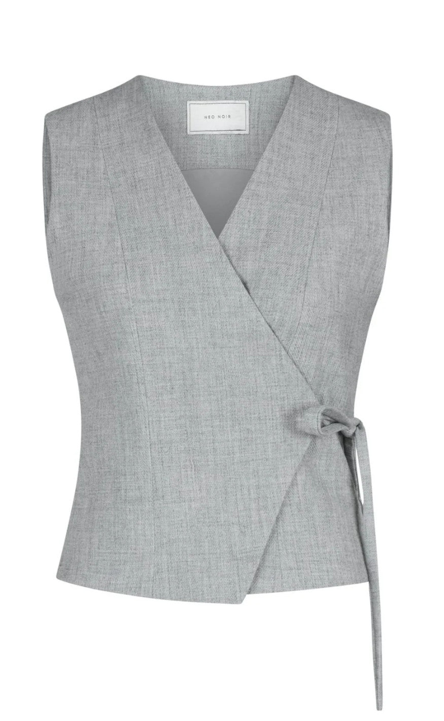 Neo Noir Vest Samara Grey Melange