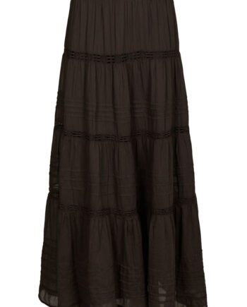 Neonoir Nederdel Felicia   Voile Dark Brown