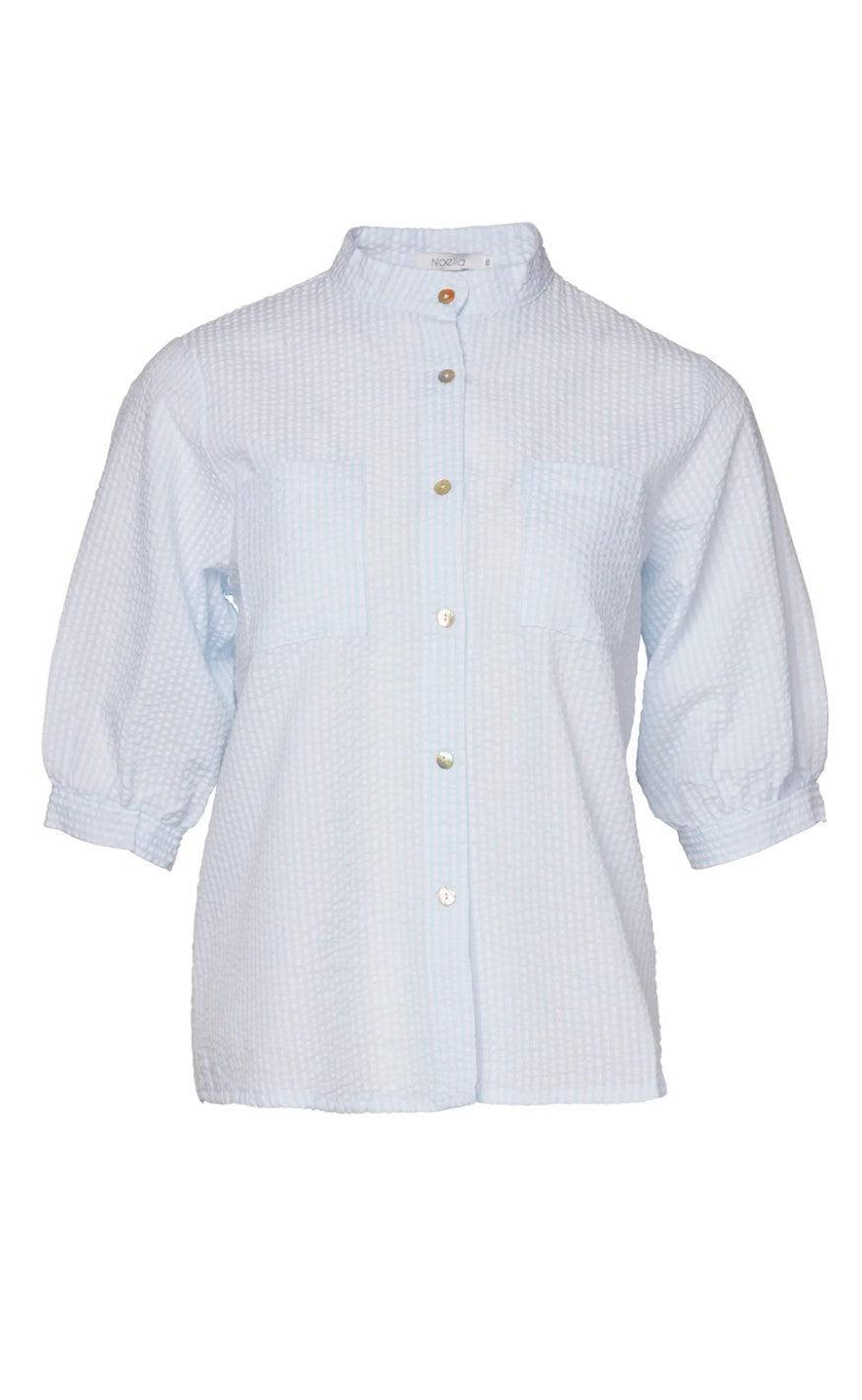 Noella Bluse Cavi Light Blue Stripes