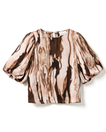 Noella Bluse Shelly Charise Blush Print