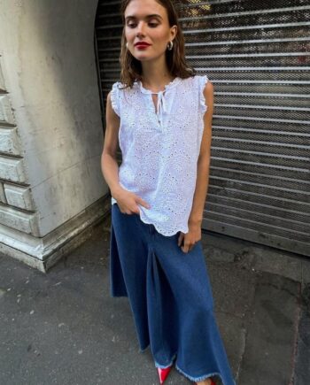 Noella Bluse Sunny White