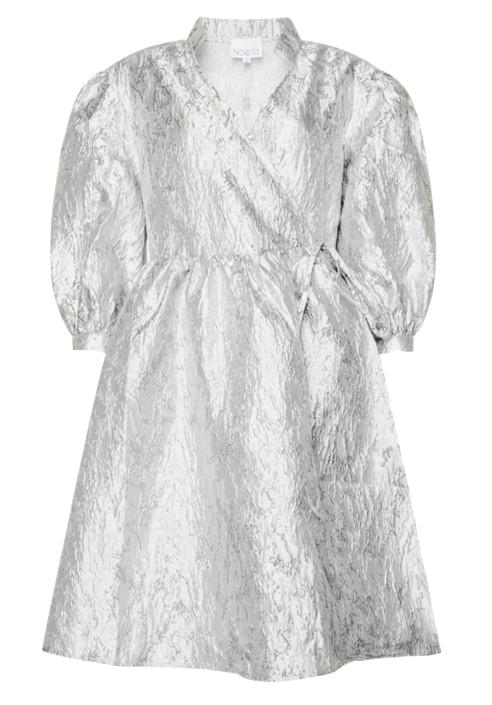Noella Kjole Aida Pastel White