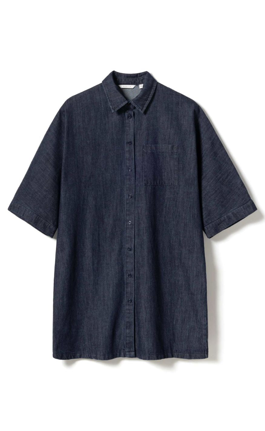 Noella Kjole Leolani Blue Wash