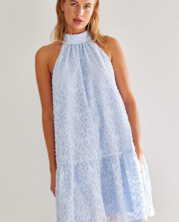 Noella Kjole London Air Blue