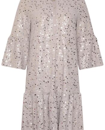 Noella Kjole Verona Short Grey    Silver