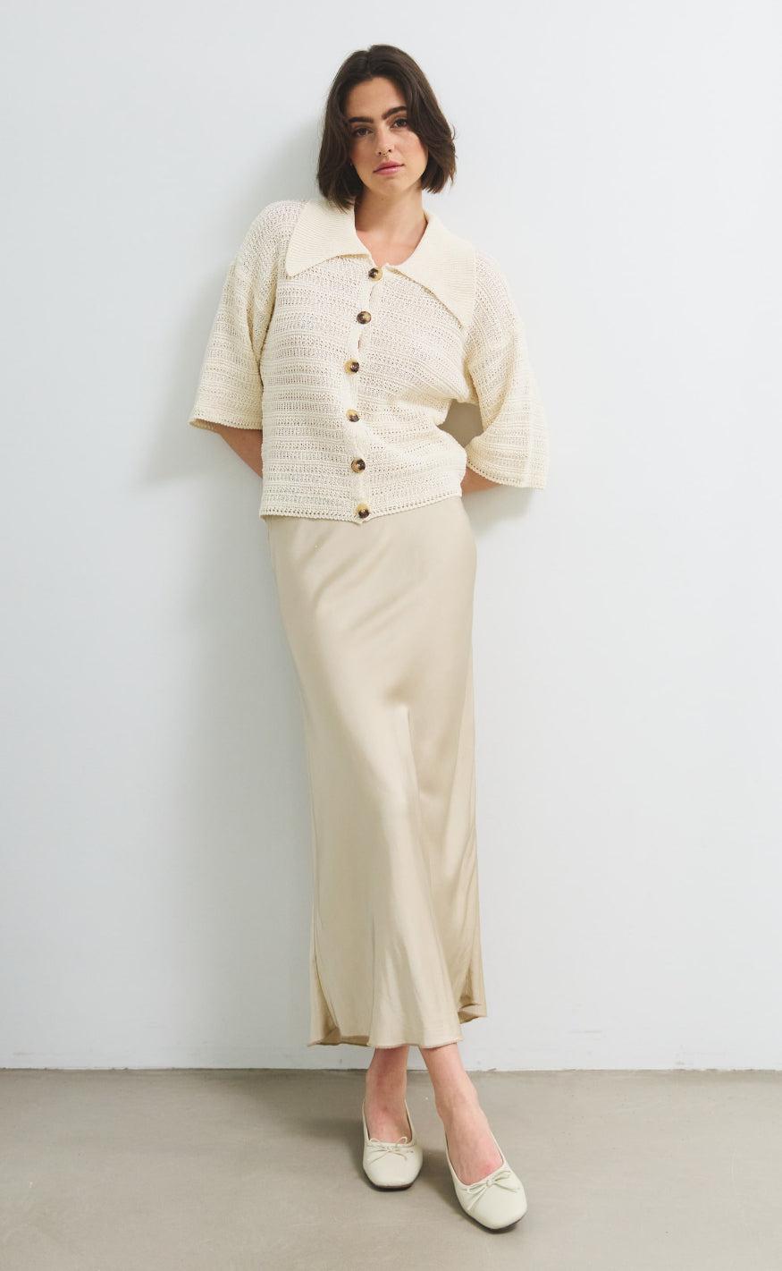 Noella Nederdel Kenya Cashmere Beige