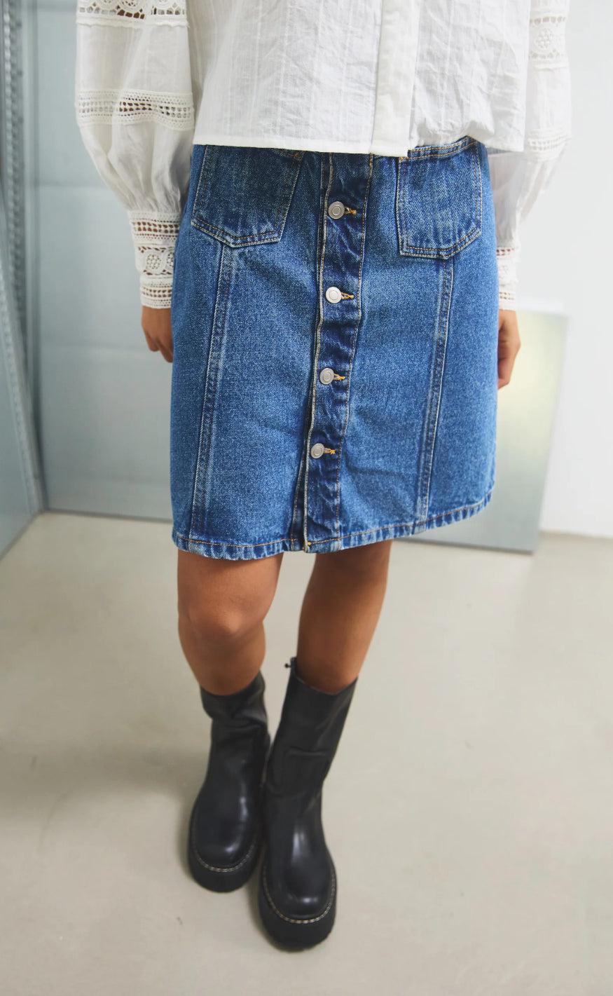 Noella Nederdel Starling Vintage Wash