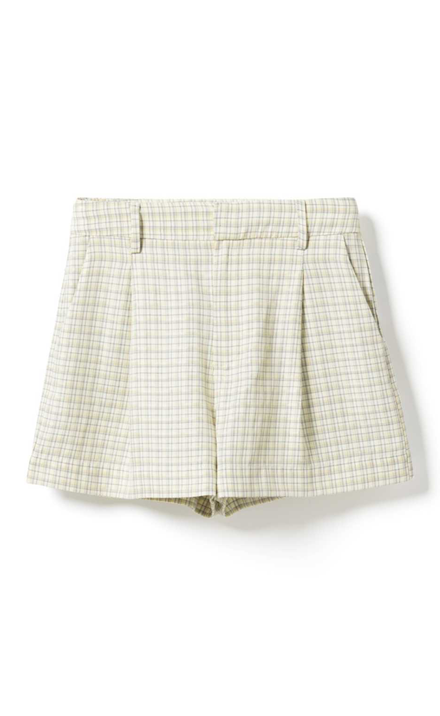 Noella Shorts Kazianette Mw Denny Yellow Check
