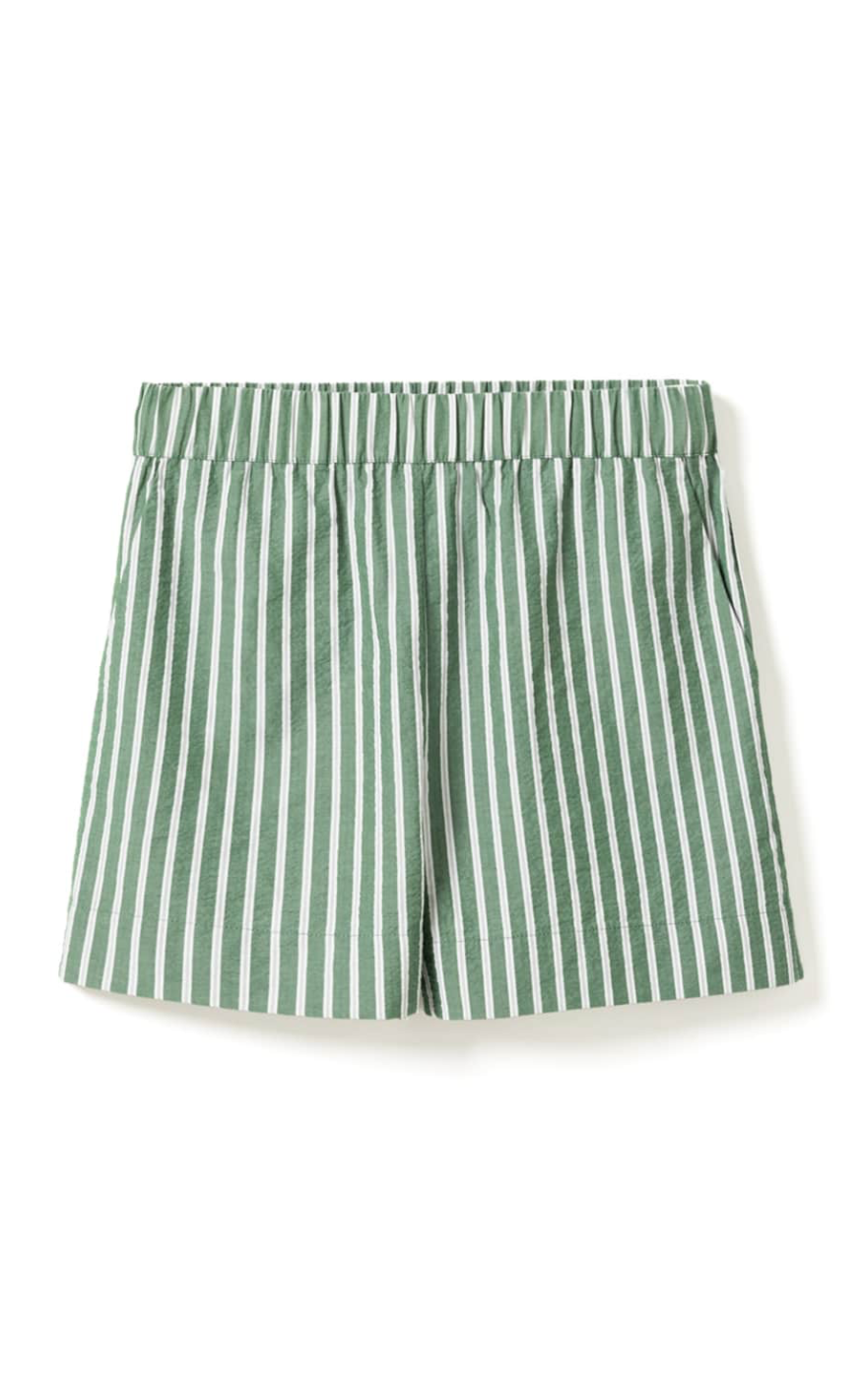 Noella Shorts Layne Mw Drayton Green Stripe