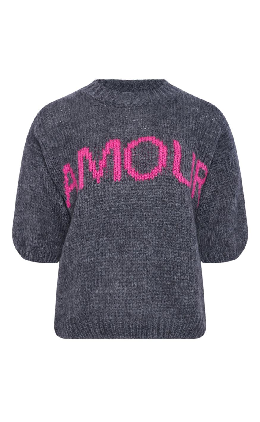 Noella Strik Amour Dark Grey Pink
