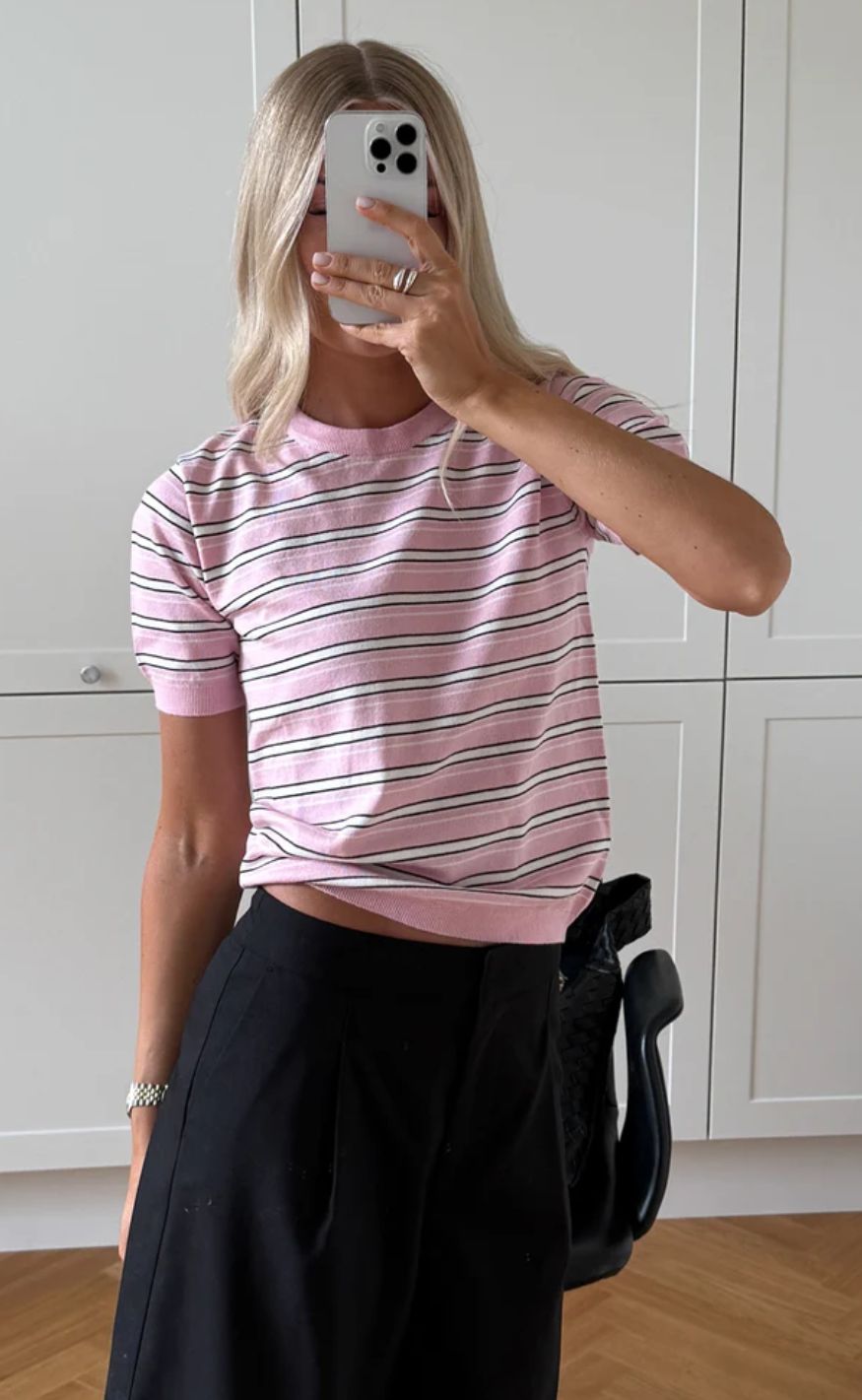 Noella Strik Muna Dannia Pink Stripe