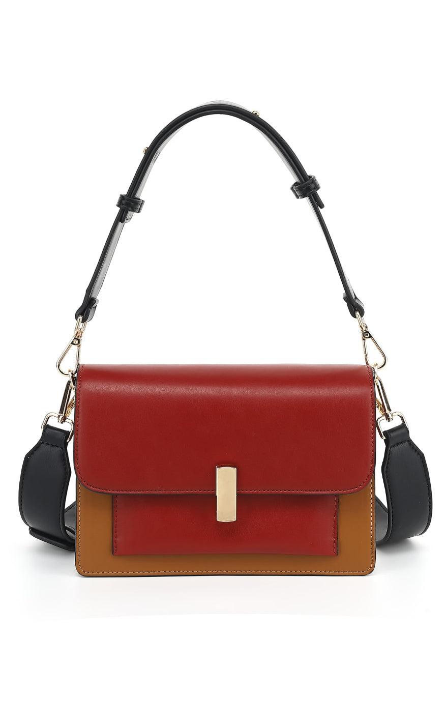 Noella Taske Adele Braided Dark Red Mix
