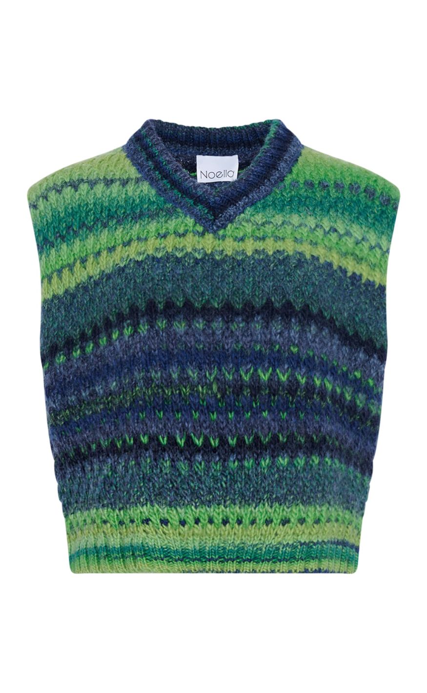 Noella Vest Gio Green Mix
