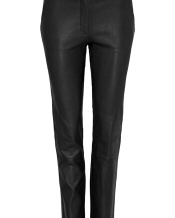 Notyz Bukser Stretch Pants Black    Light Gold Acc