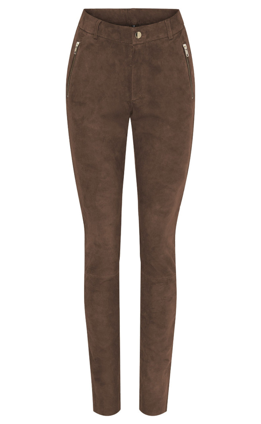 Notyz Leggings Suede Hazelnut    Light Gold Acc