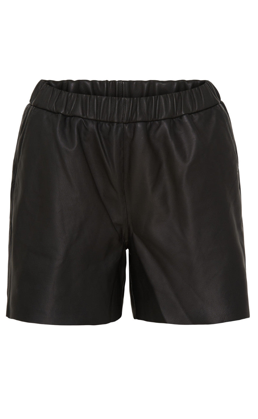 Notyz Shorts Chicago Black Leather
